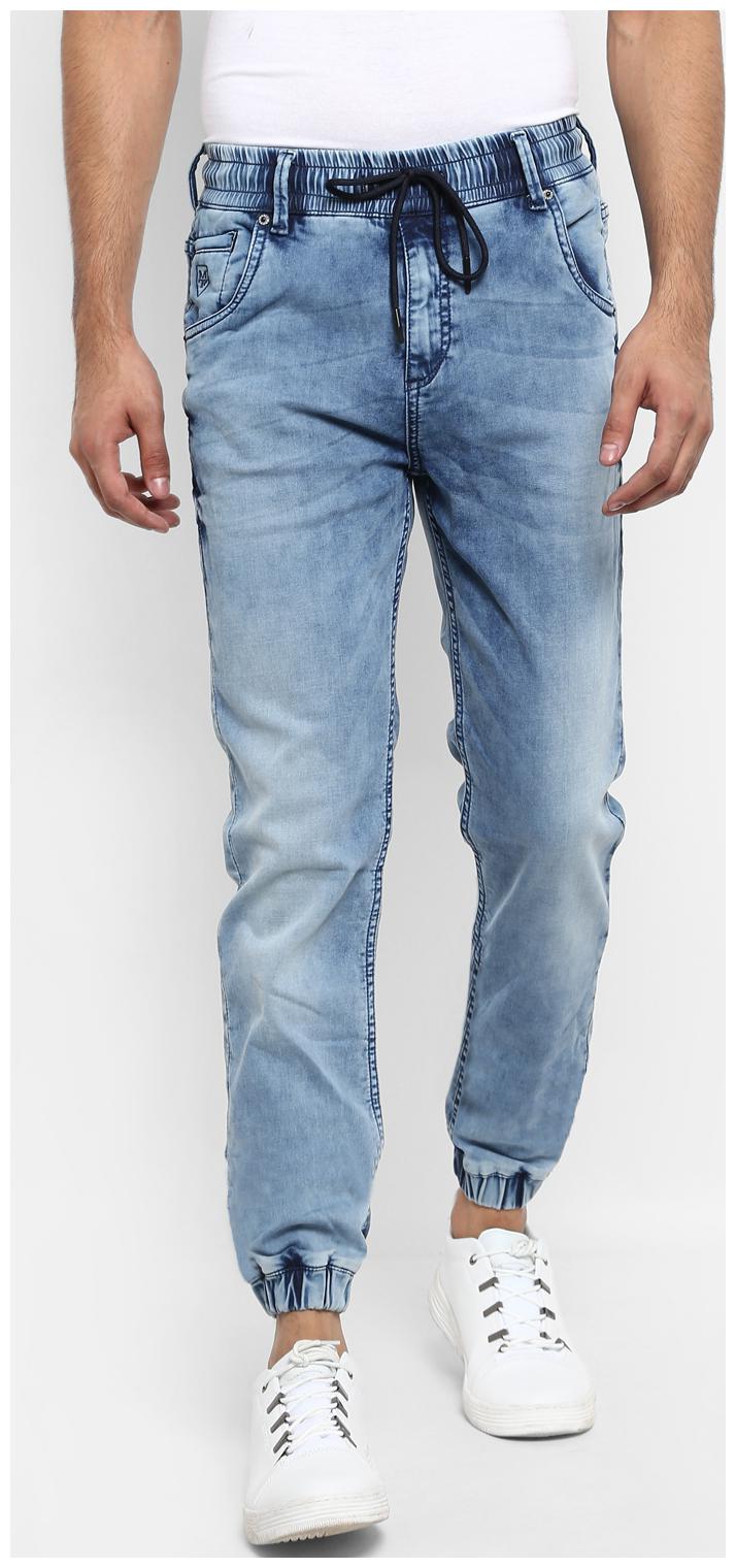 

Mufti Light Blue Jogger Denims
