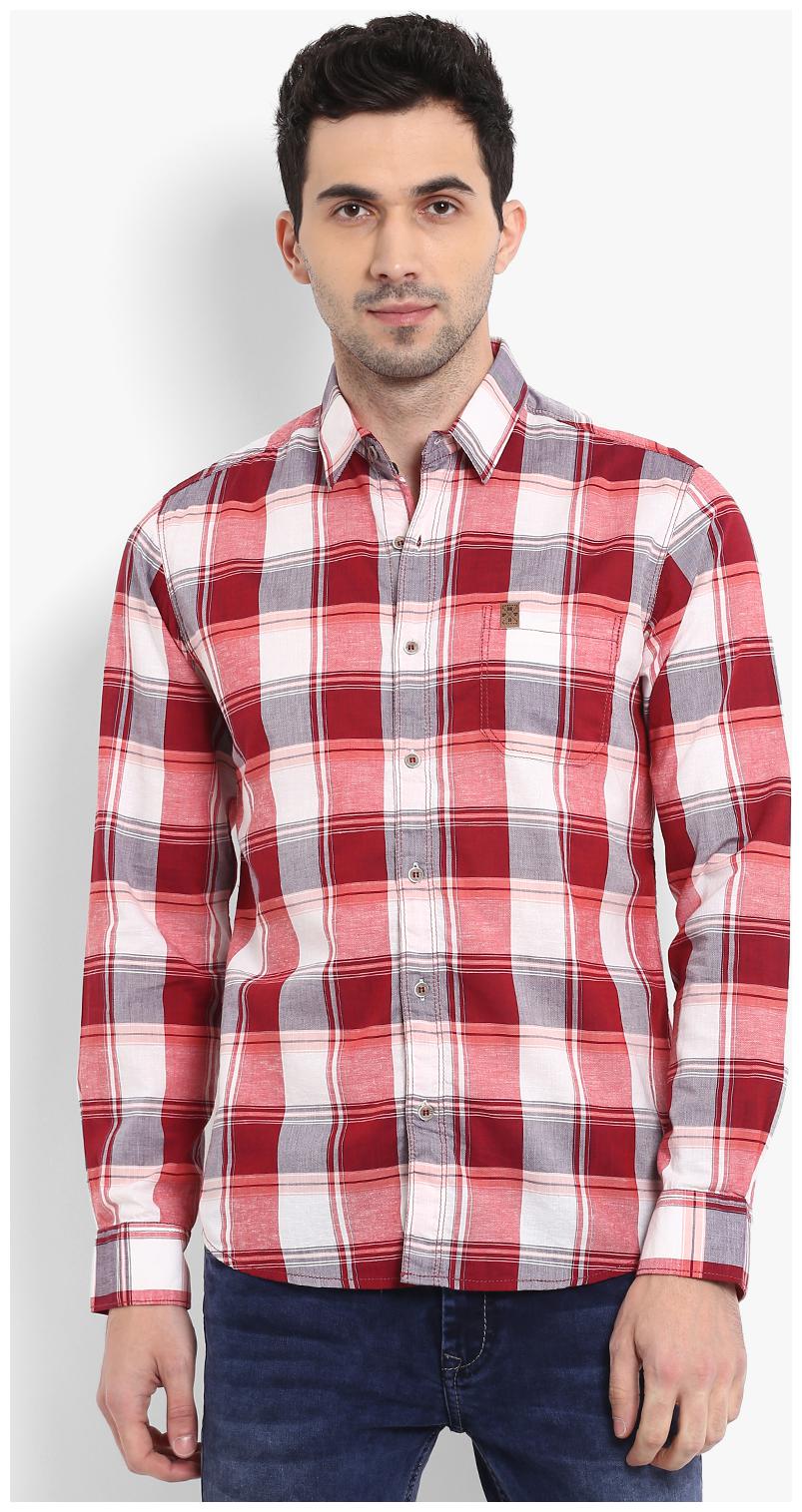 

Mufti Men Multi Checked Slim Fit Casual Shirt