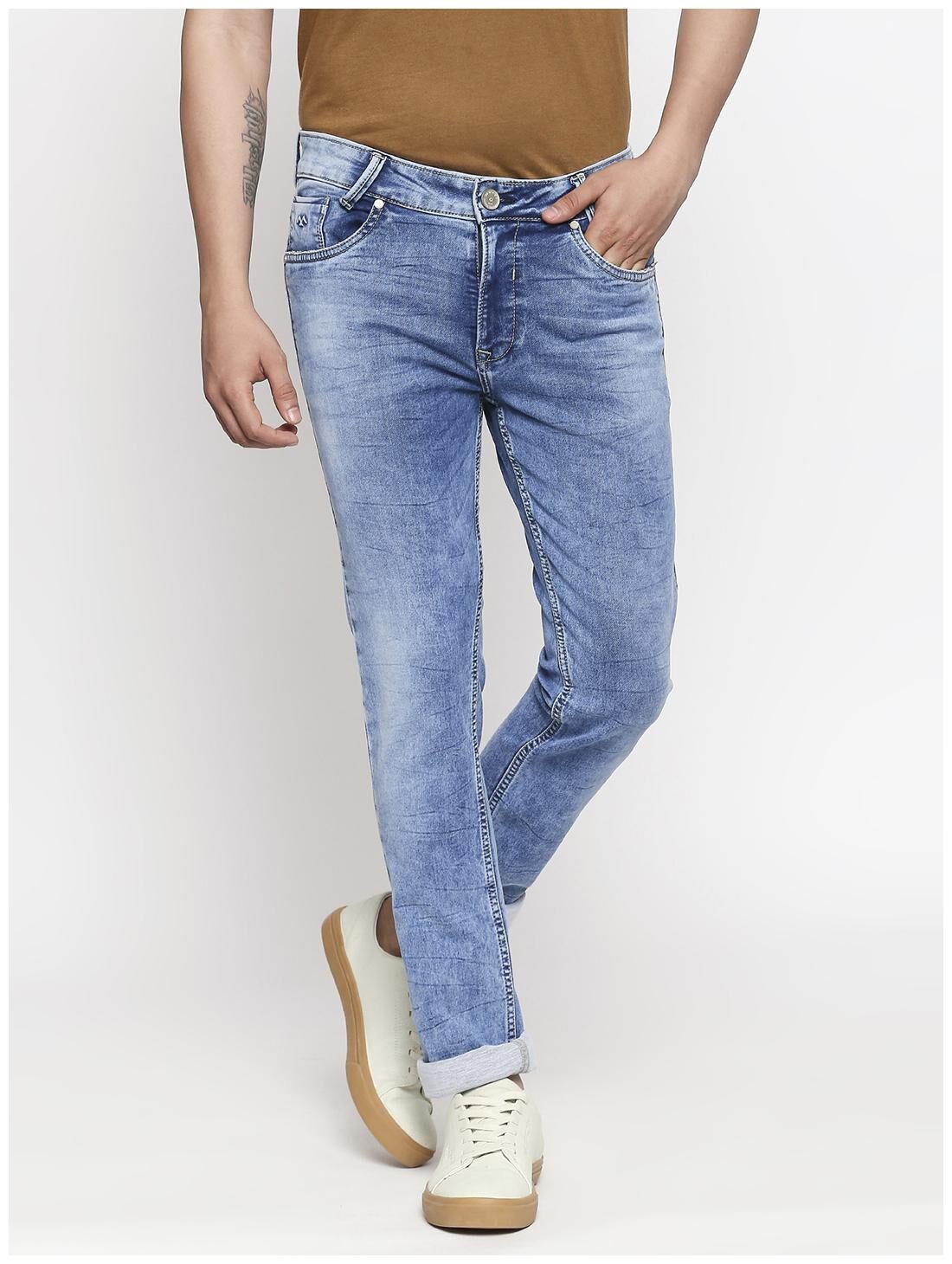 

Mufti Men Blue Slim Fit Jeans