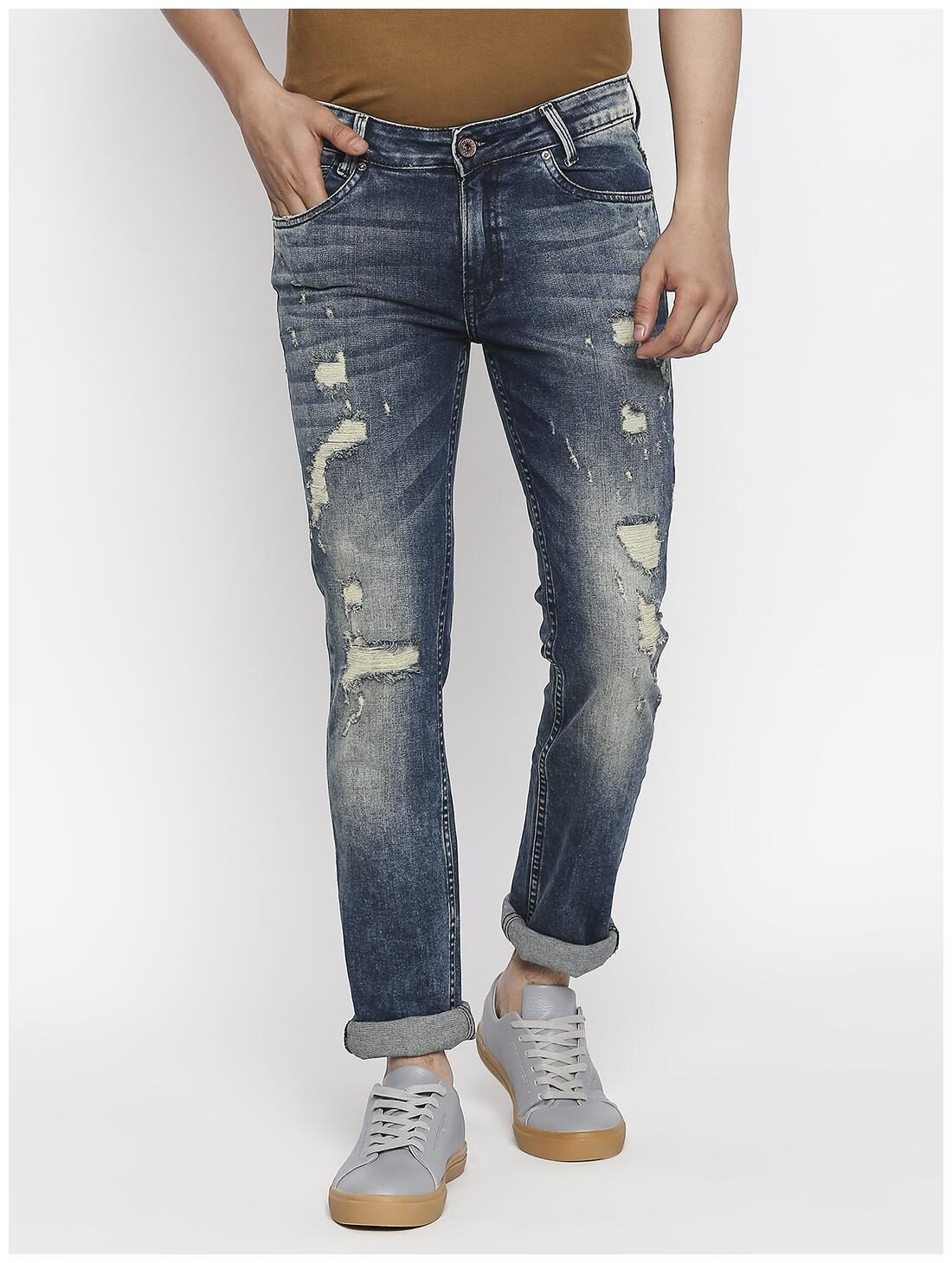 

Mufti Men Blue Slim Fit Jeans
