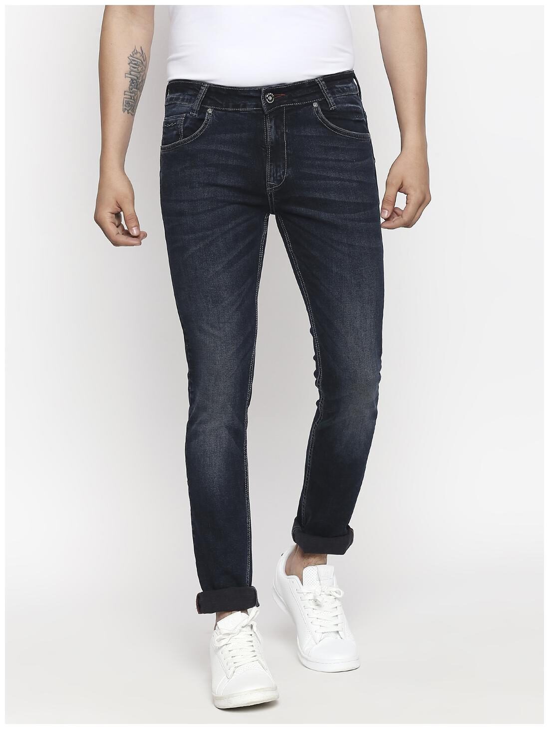 

Mufti Men Black Slim Fit Jeans