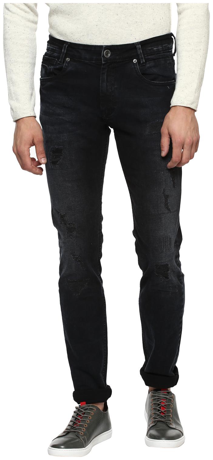

Mufti Men Black Slim Fit Jeans
