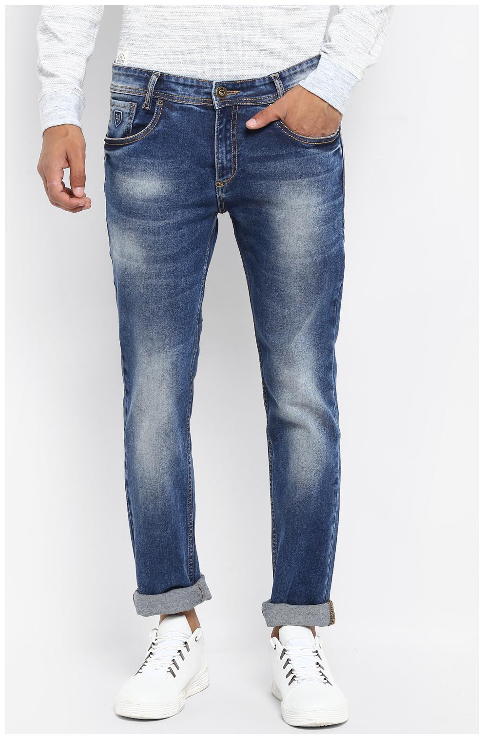 

Mufti Men Navy Blue Slim Fit Jeans