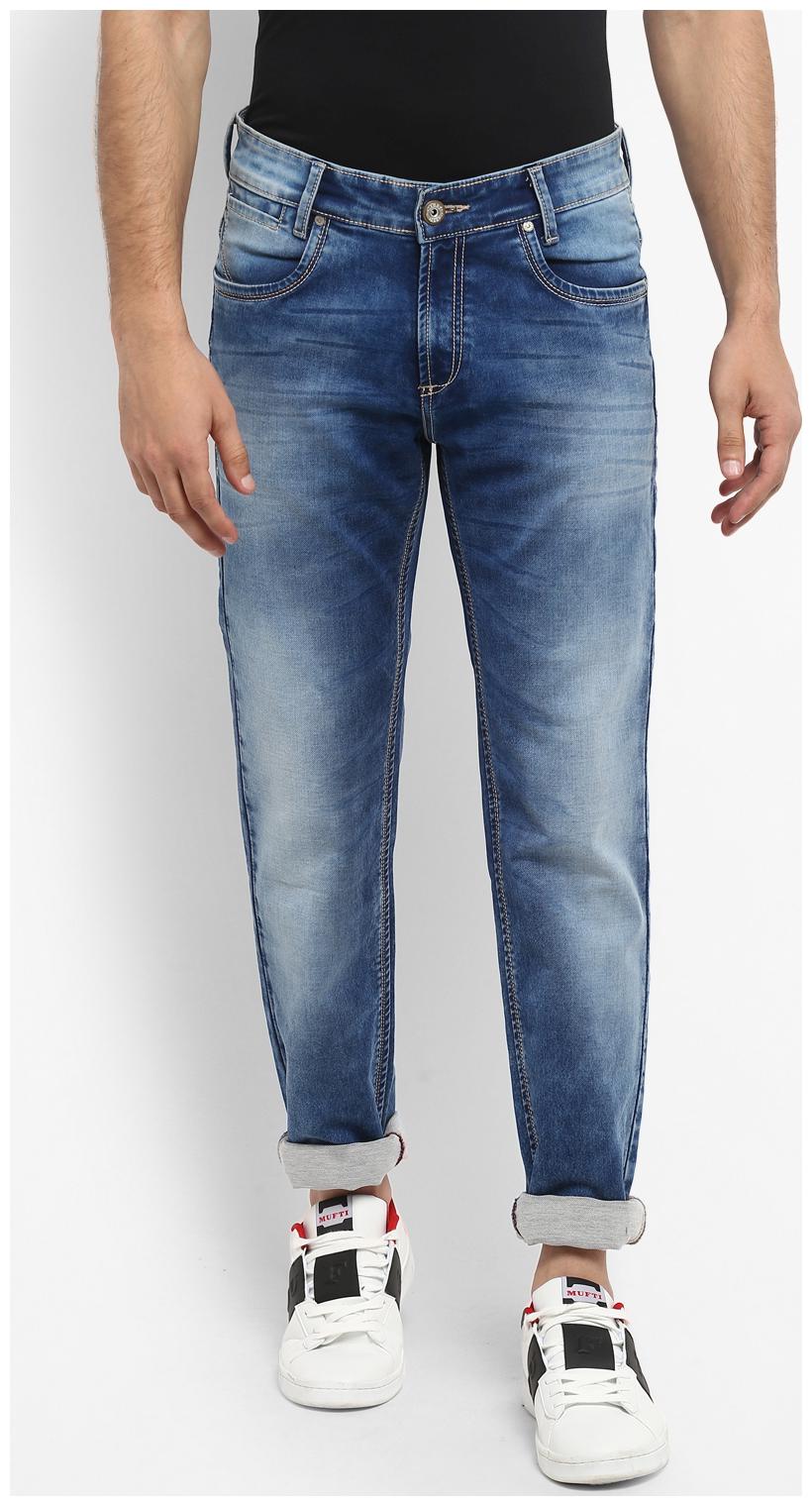 

Mufti Men Navy Blue Skinny Fit Jeans