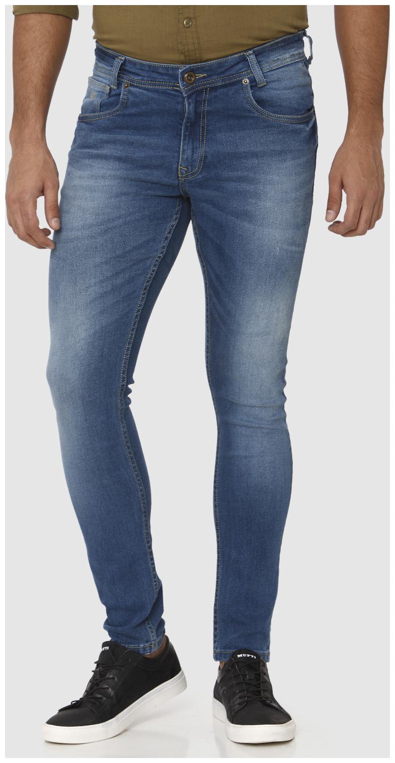 

Mufti Men Blue Skinny Fit Jeans