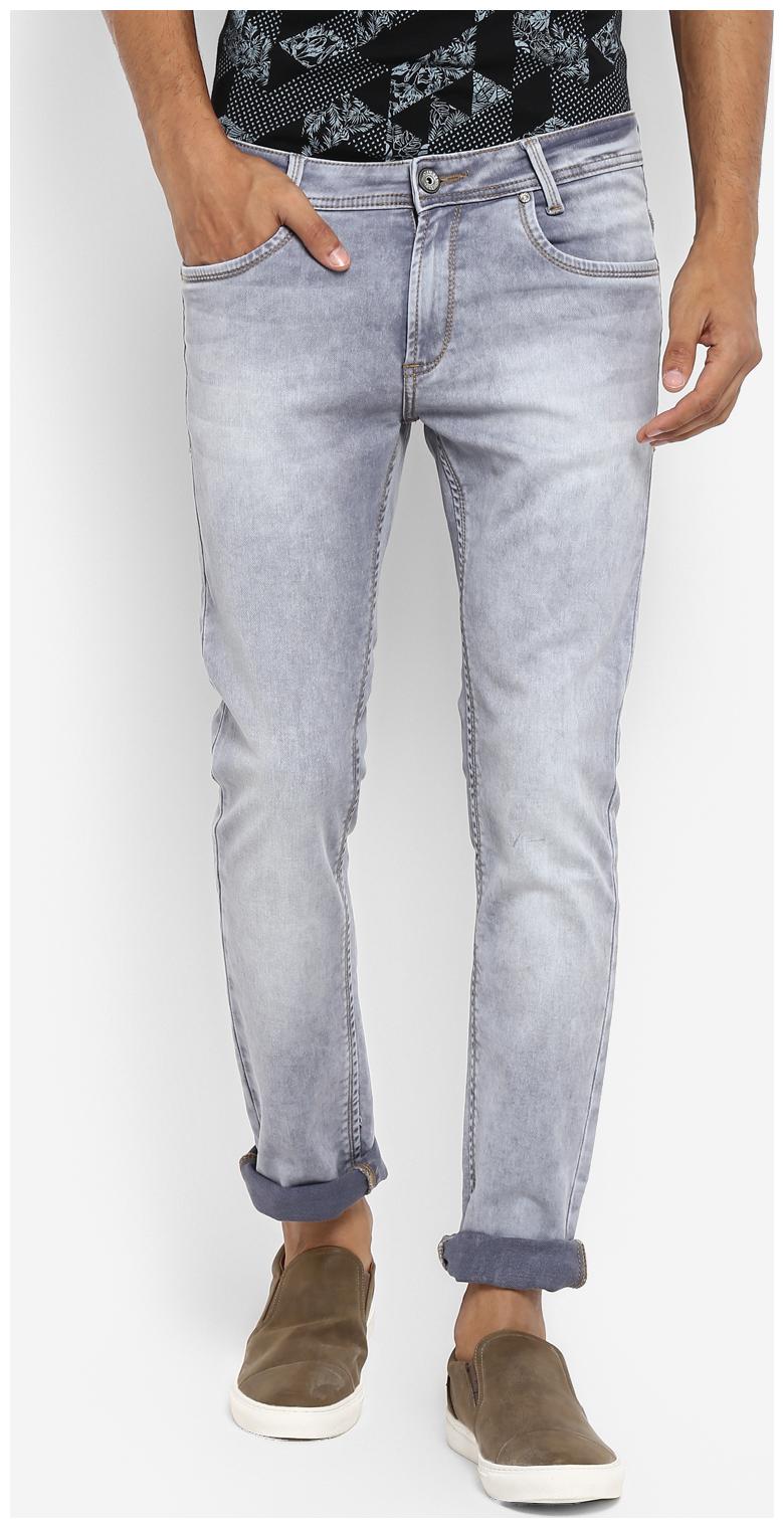 

Mufti Men Grey Slim Fit Jeans
