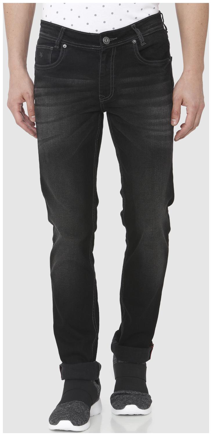 

Mufti Men Black Slim Fit Jeans