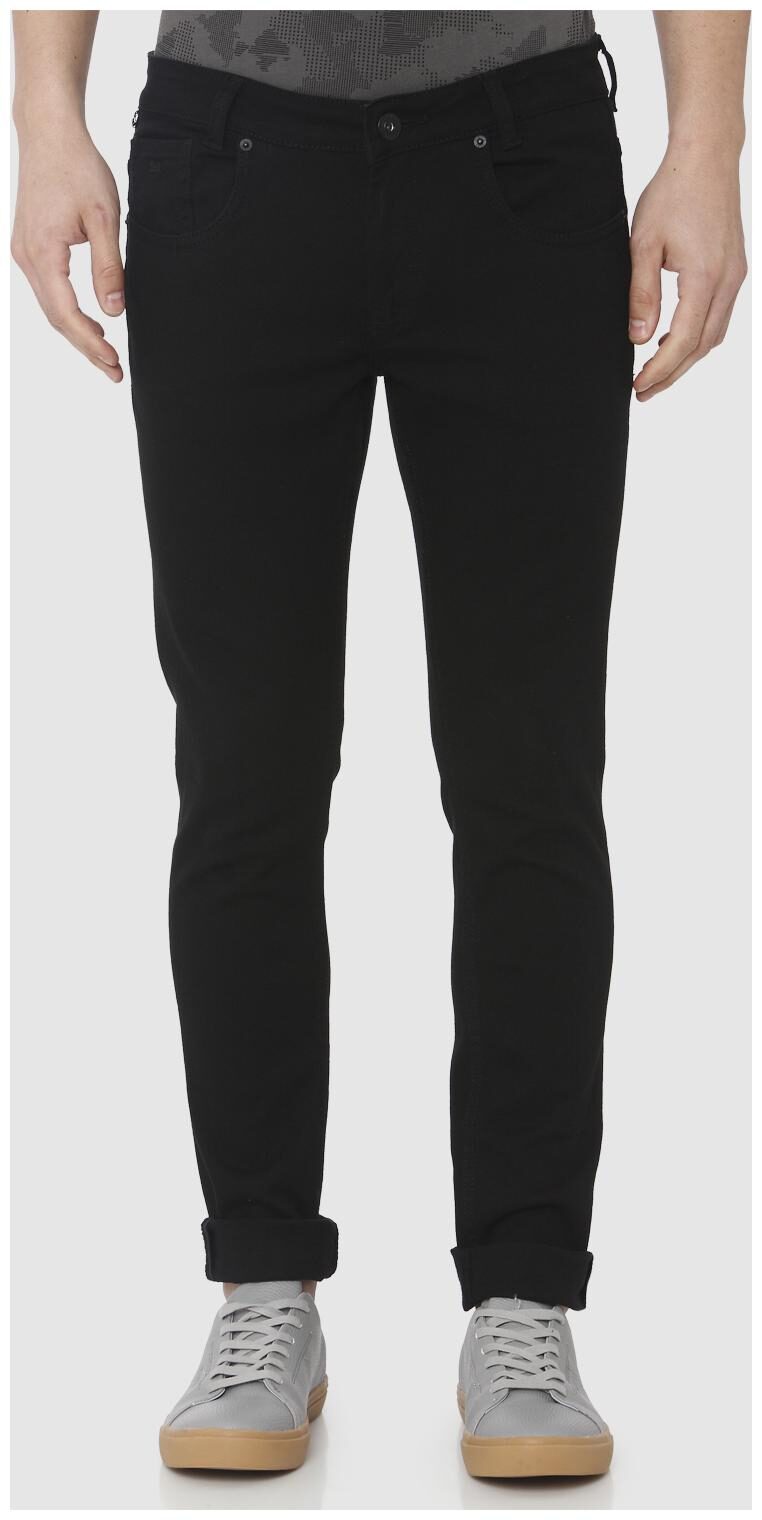 

Mufti Men Black Skinny Fit Jeans