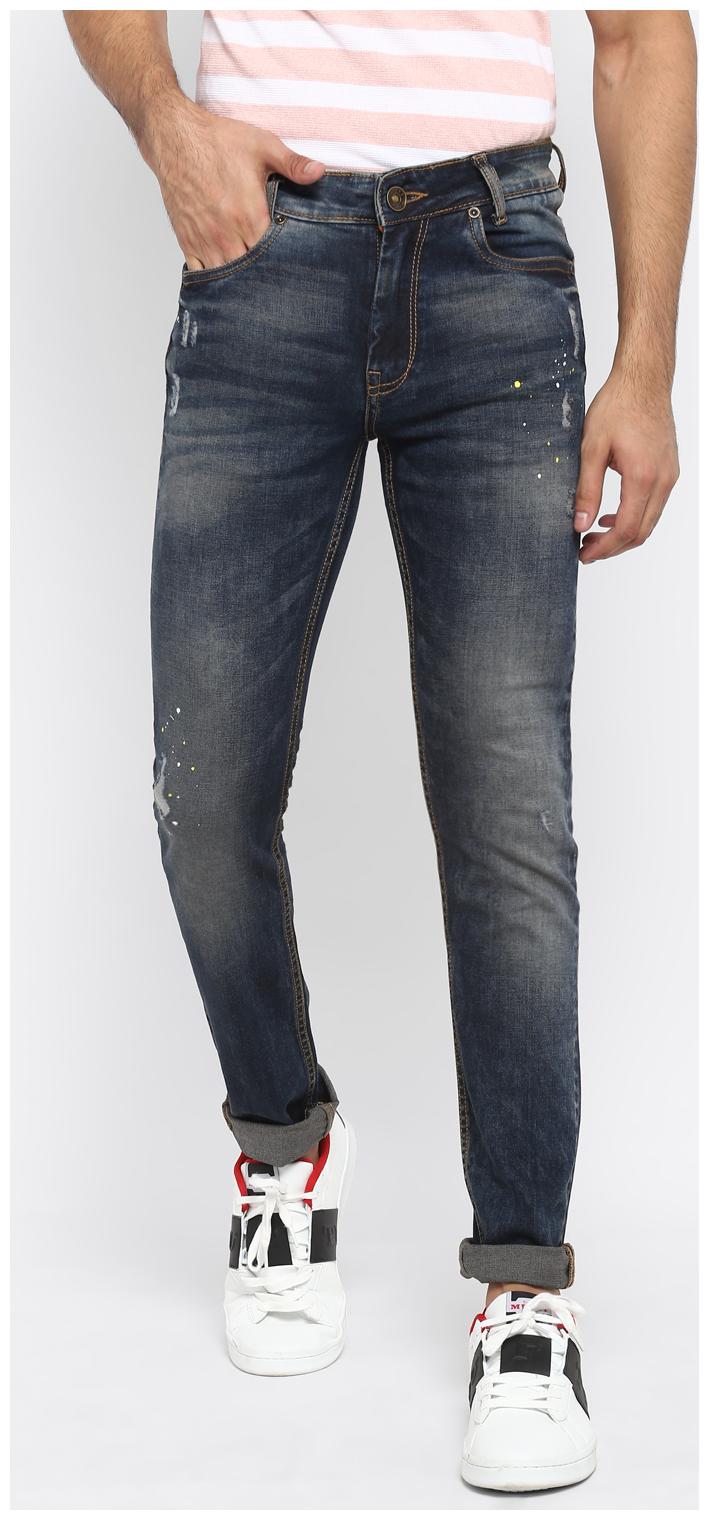 

Mufti Men Navy Blue Slim Fit Jeans