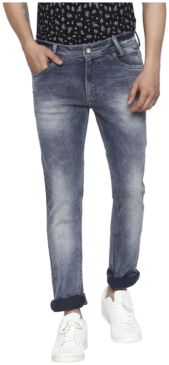 

Mufti Men Grey Slim Fit Jeans