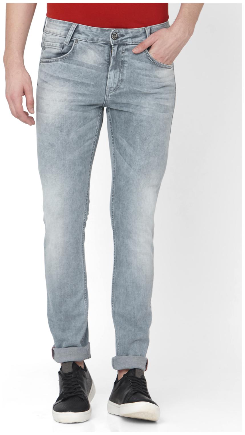 

Mufti Men Grey Slim Fit Jeans
