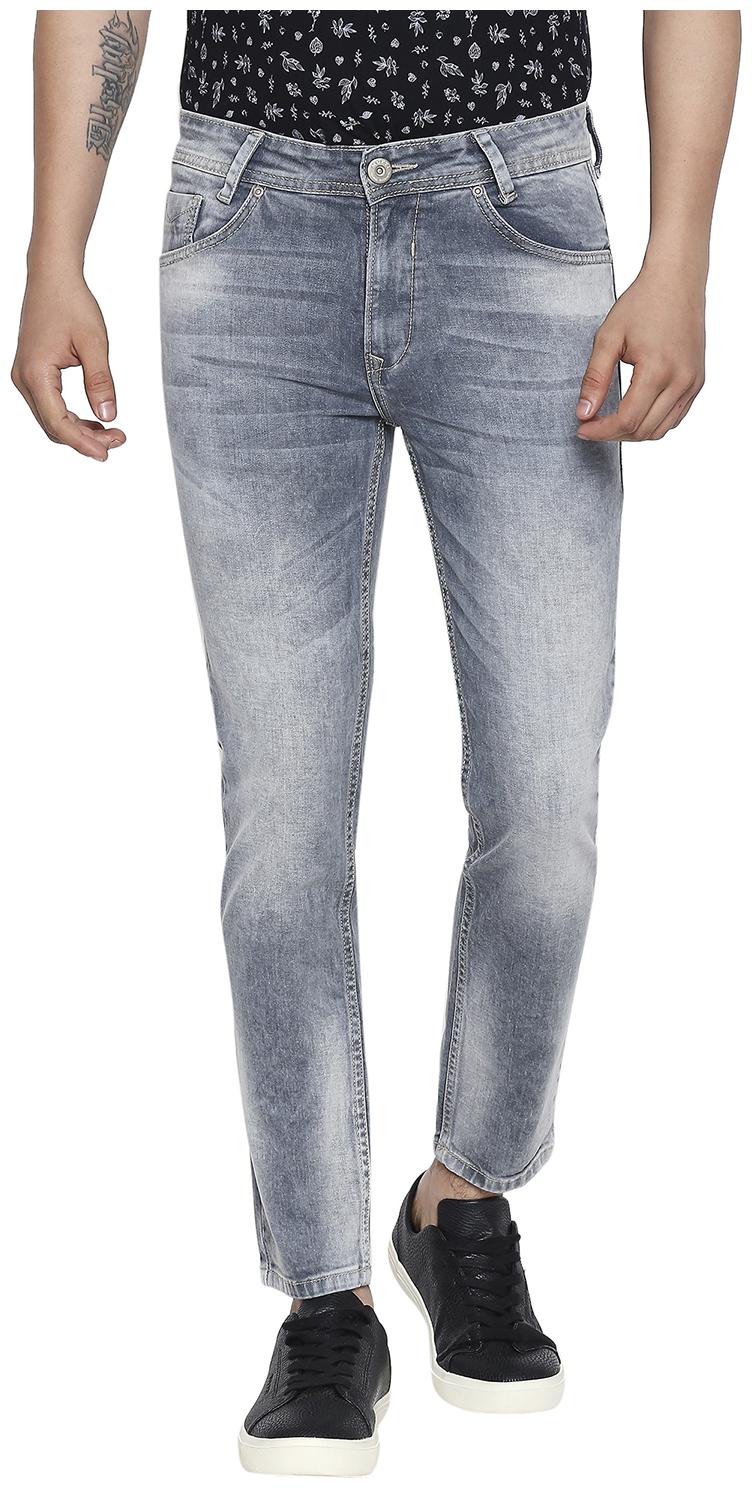 

Mufti Men Grey Slim Fit Jeans
