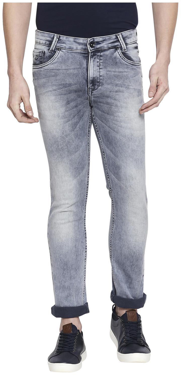 

Mufti Men Grey Slim Fit Jeans
