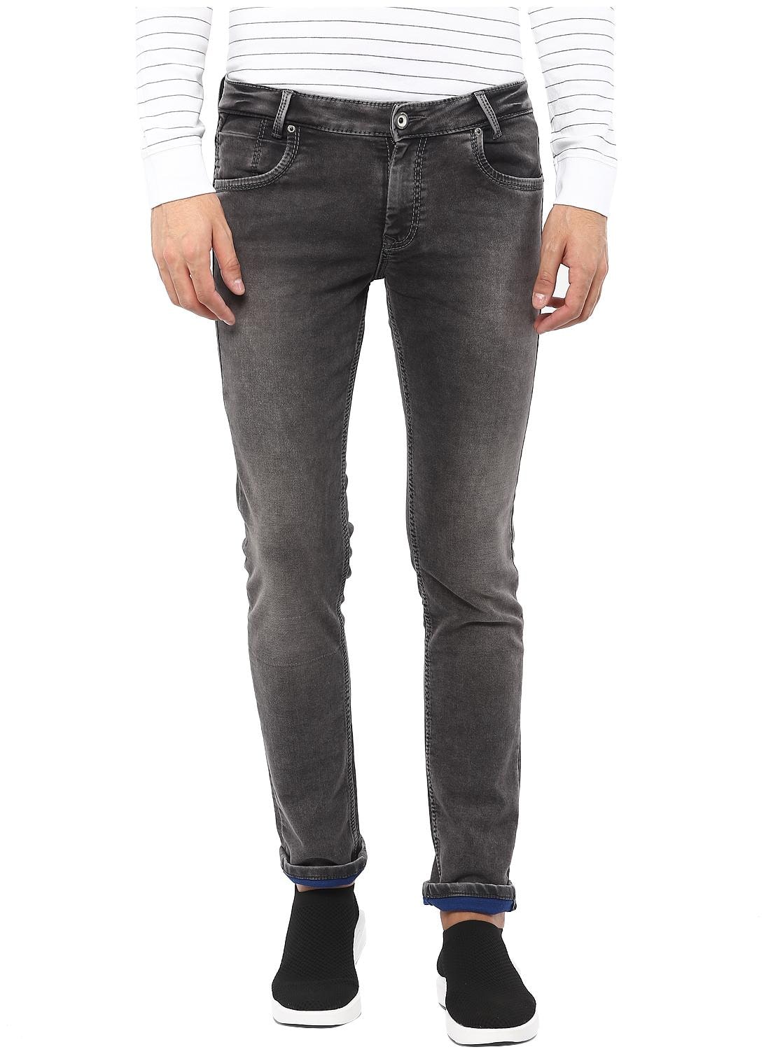

Mufti Men Grey Slim Fit Jeans
