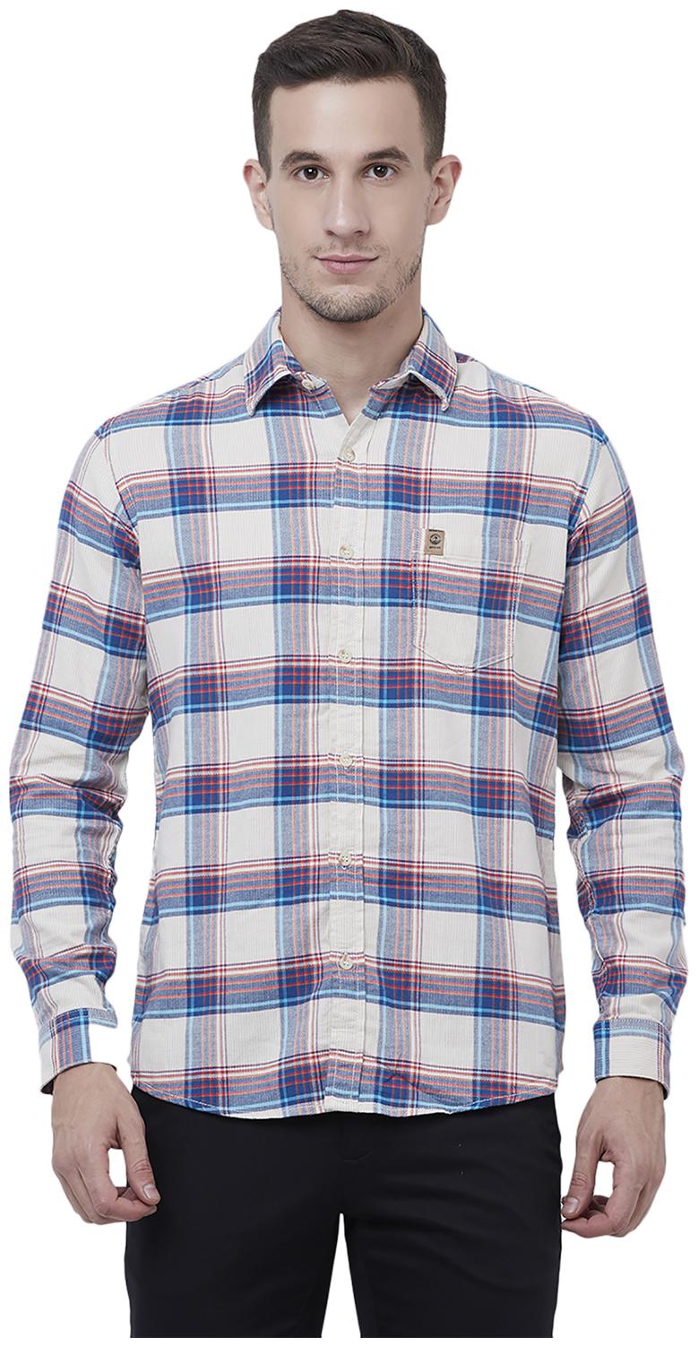 

Mufti Men Multi Checked Slim Fit Casual Shirt