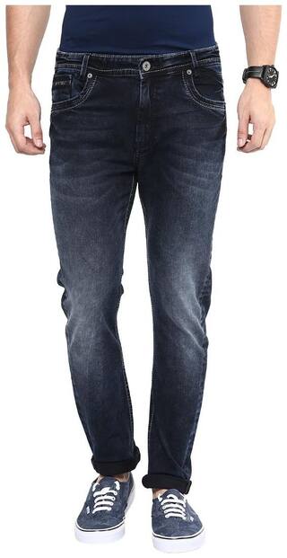 Mufti Men Blue Slim Fit Jeans