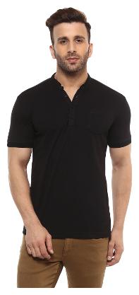 

Mufti Men Black Slim fit Cotton Polo collar T-Shirt - Pack Of 1