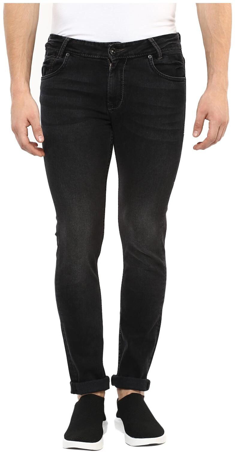 

Mufti Men Black Skinny Fit Jeans