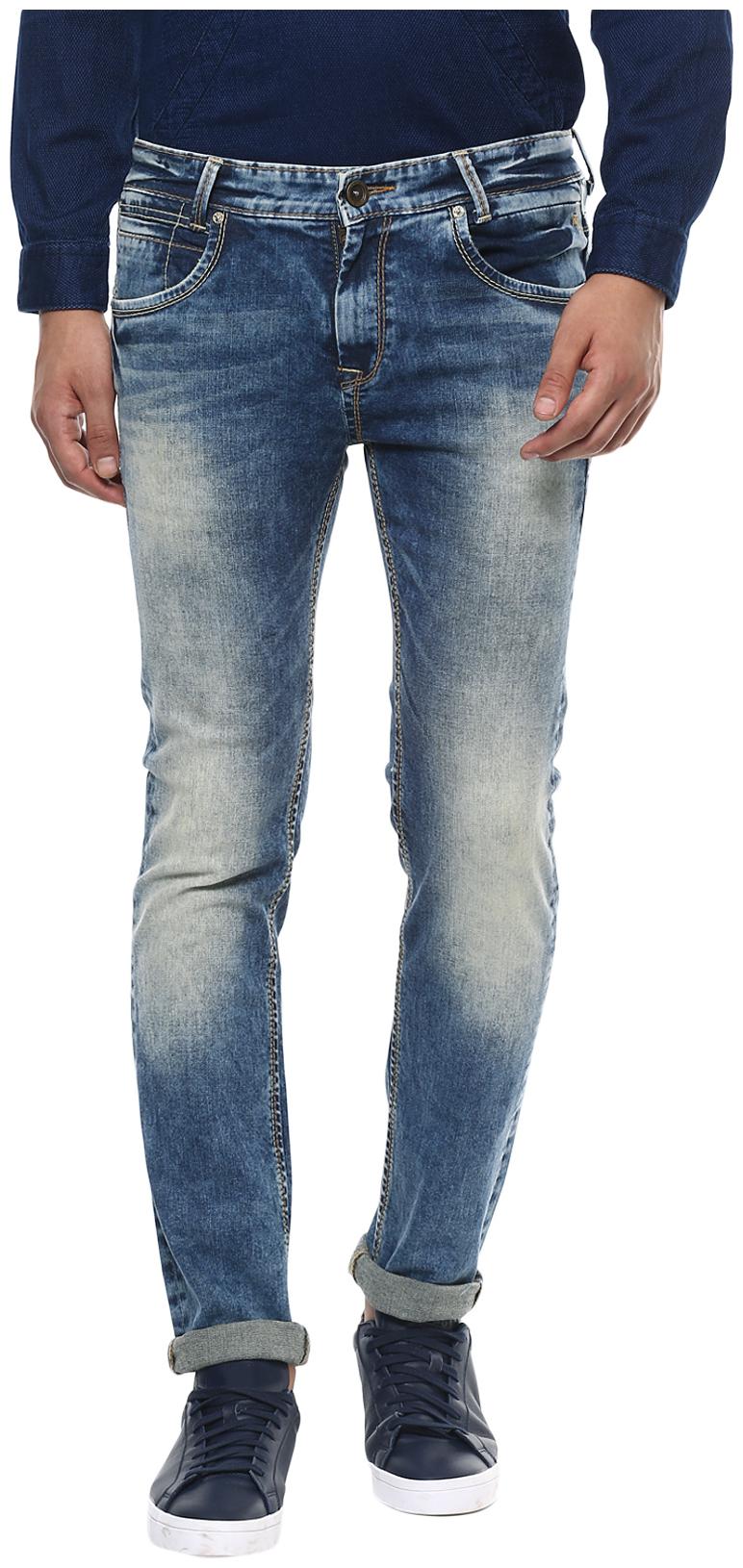 

Mufti Men Blue Skinny Fit Jeans