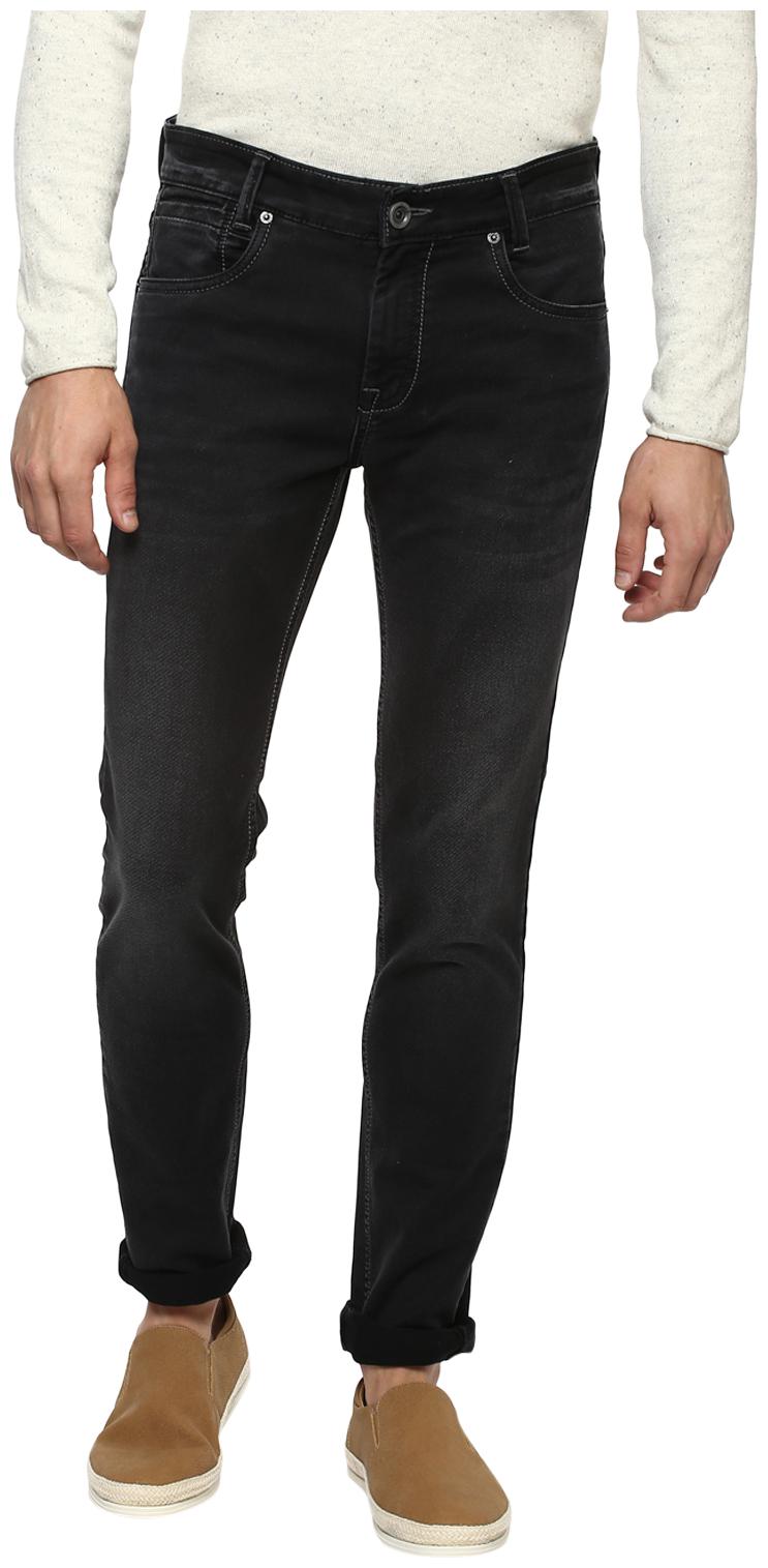 

Mufti Men Black Slim Fit Jeans
