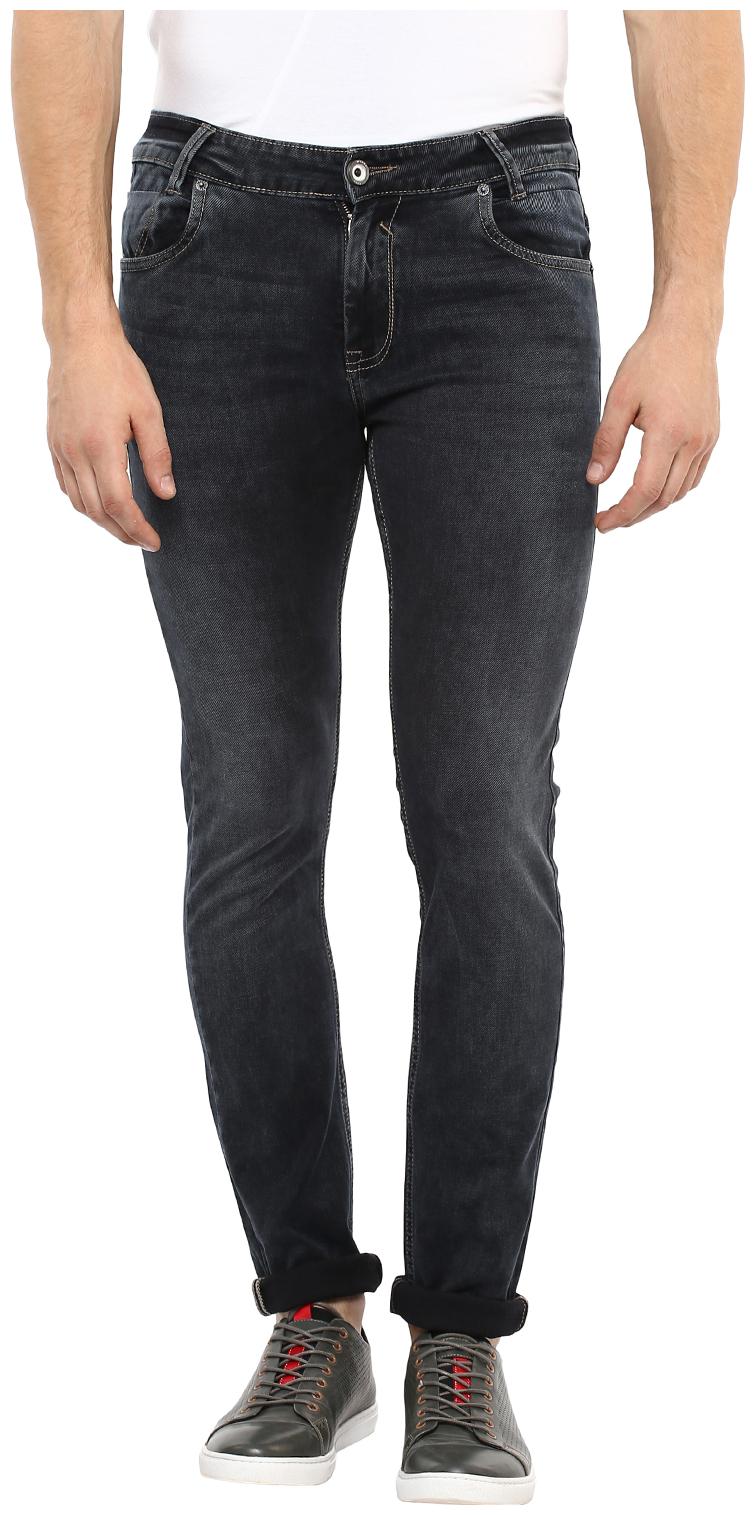 

Mufti Men Black Skinny Fit Jeans