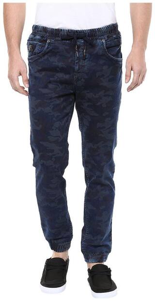 Mufti Men Blue Jogger Jeans