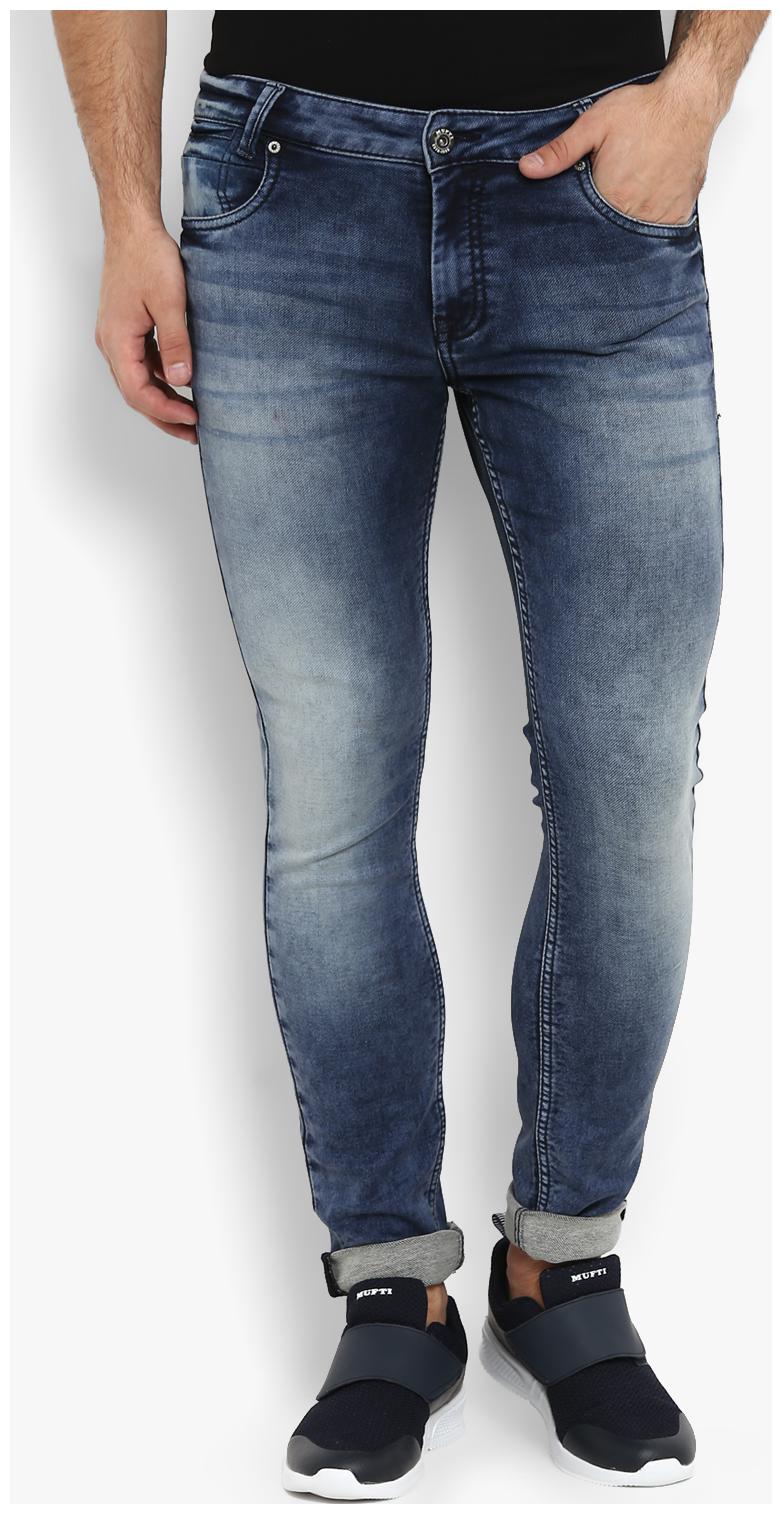 

Mufti Men Blue Skinny Fit Jeans