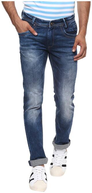 Mufti Men Blue Slim Fit Jeans