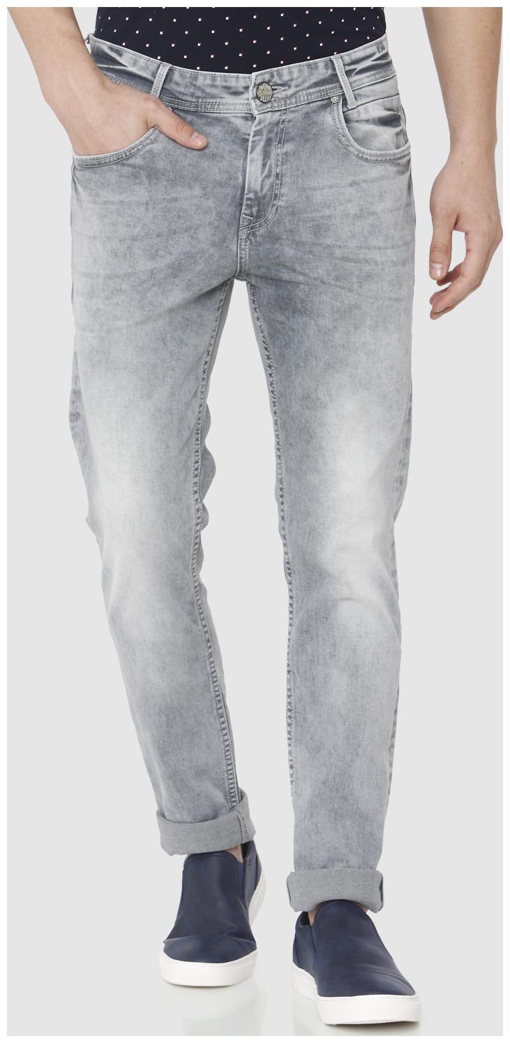 

Mufti Men Grey Slim Fit Jeans