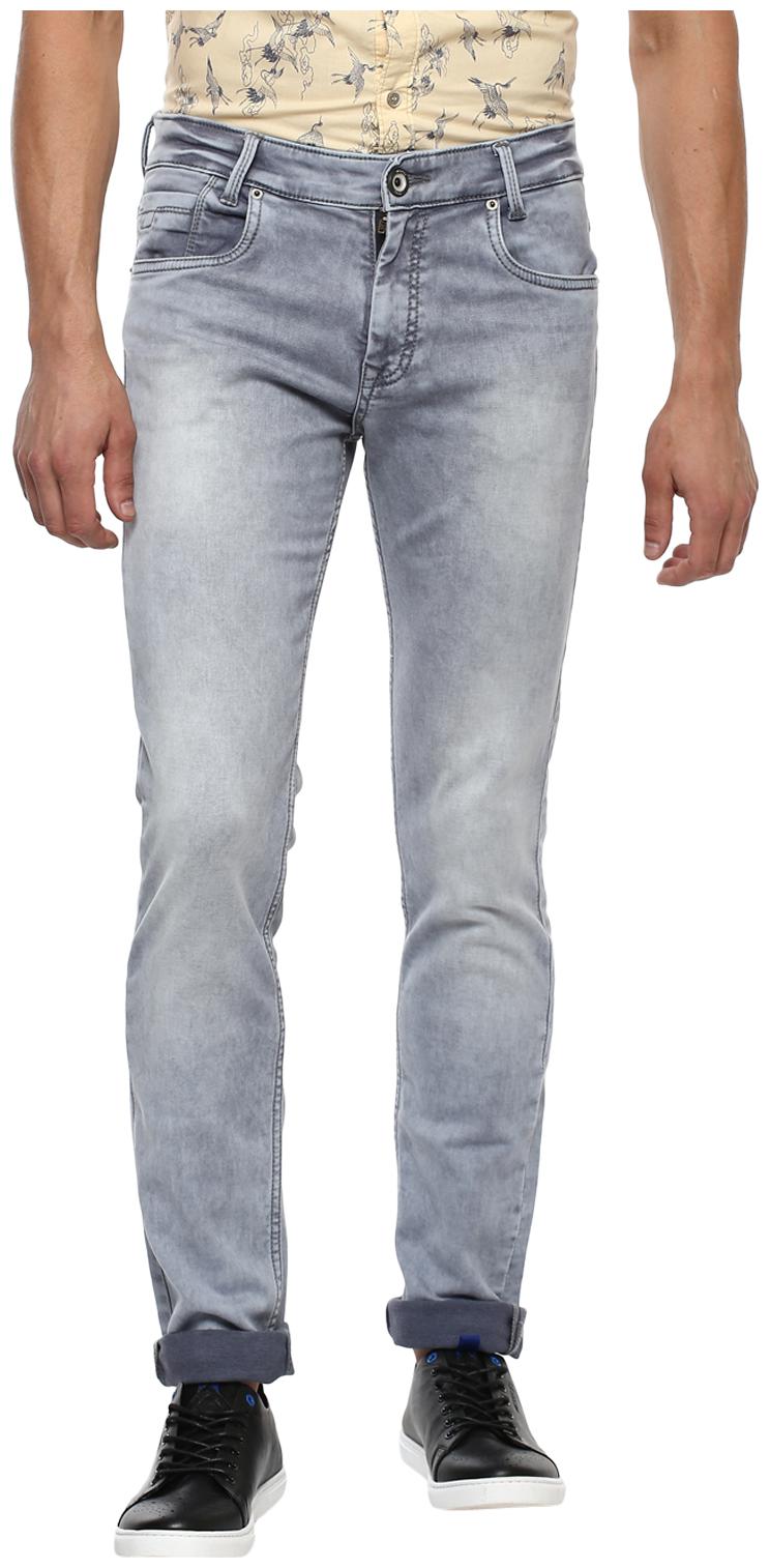 

Mufti Men Grey Slim Fit Jeans