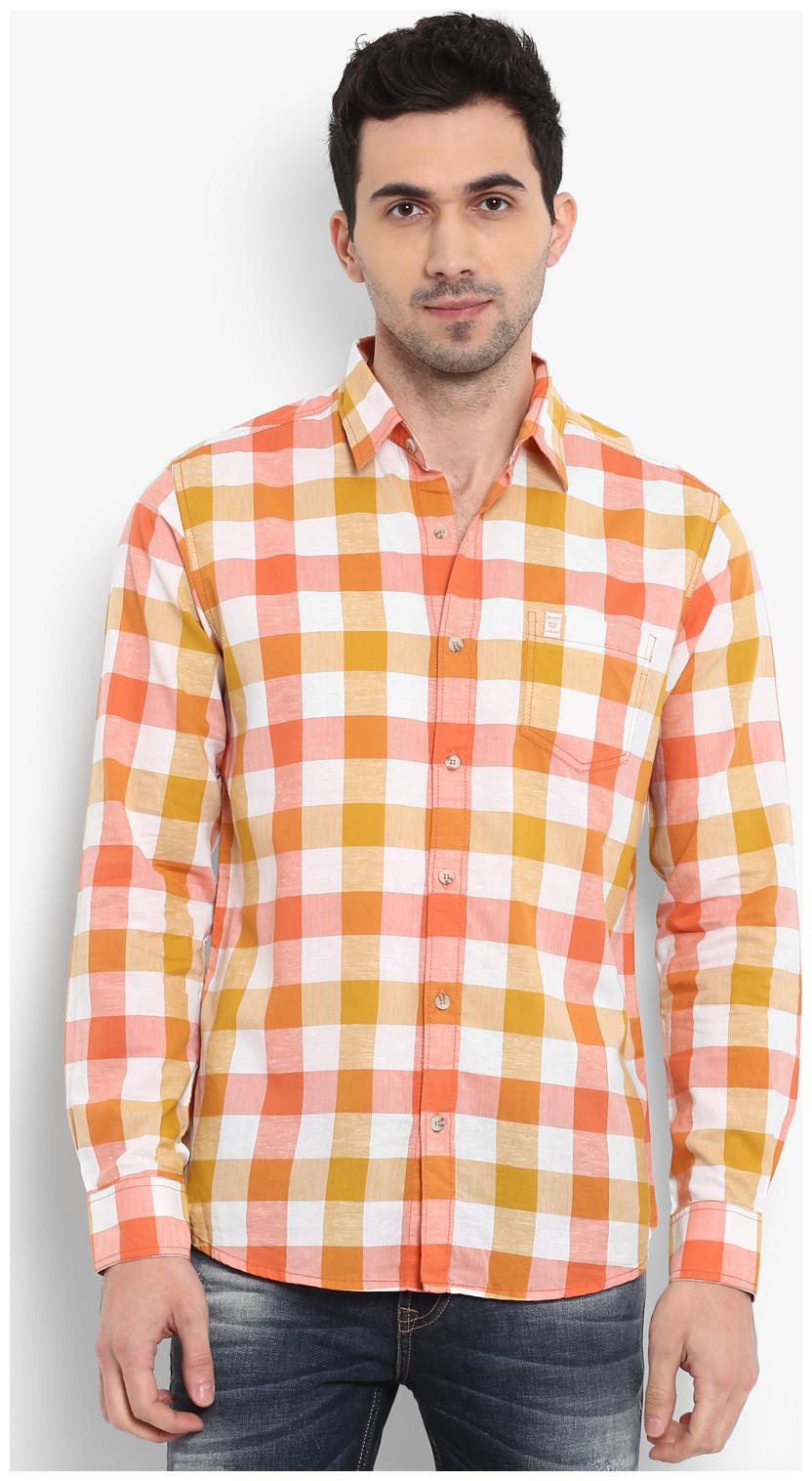 

Mufti Men Multi Checked Slim Fit Casual Shirt