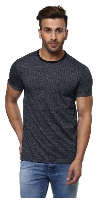 

Mufti Men Grey Slim fit Cotton Round neck T-Shirt - Pack Of 1