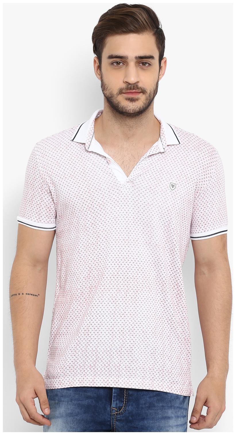 

Mufti Men Pink Slim fit Cotton Polo collar T-Shirt - Pack Of 1