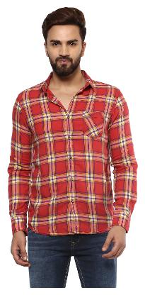 

Mufti Men Multi Plaid Slim Fit Casual Shirt