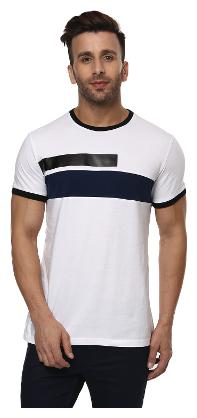 

Mufti Men White Slim fit Cotton Round neck T-Shirt - Pack Of 1