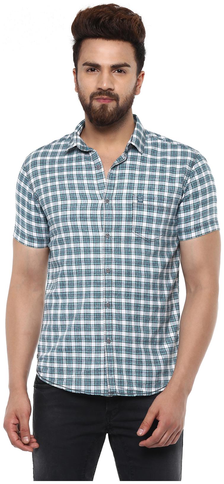 

Mufti Men Multi Checked Slim Fit Casual Shirt