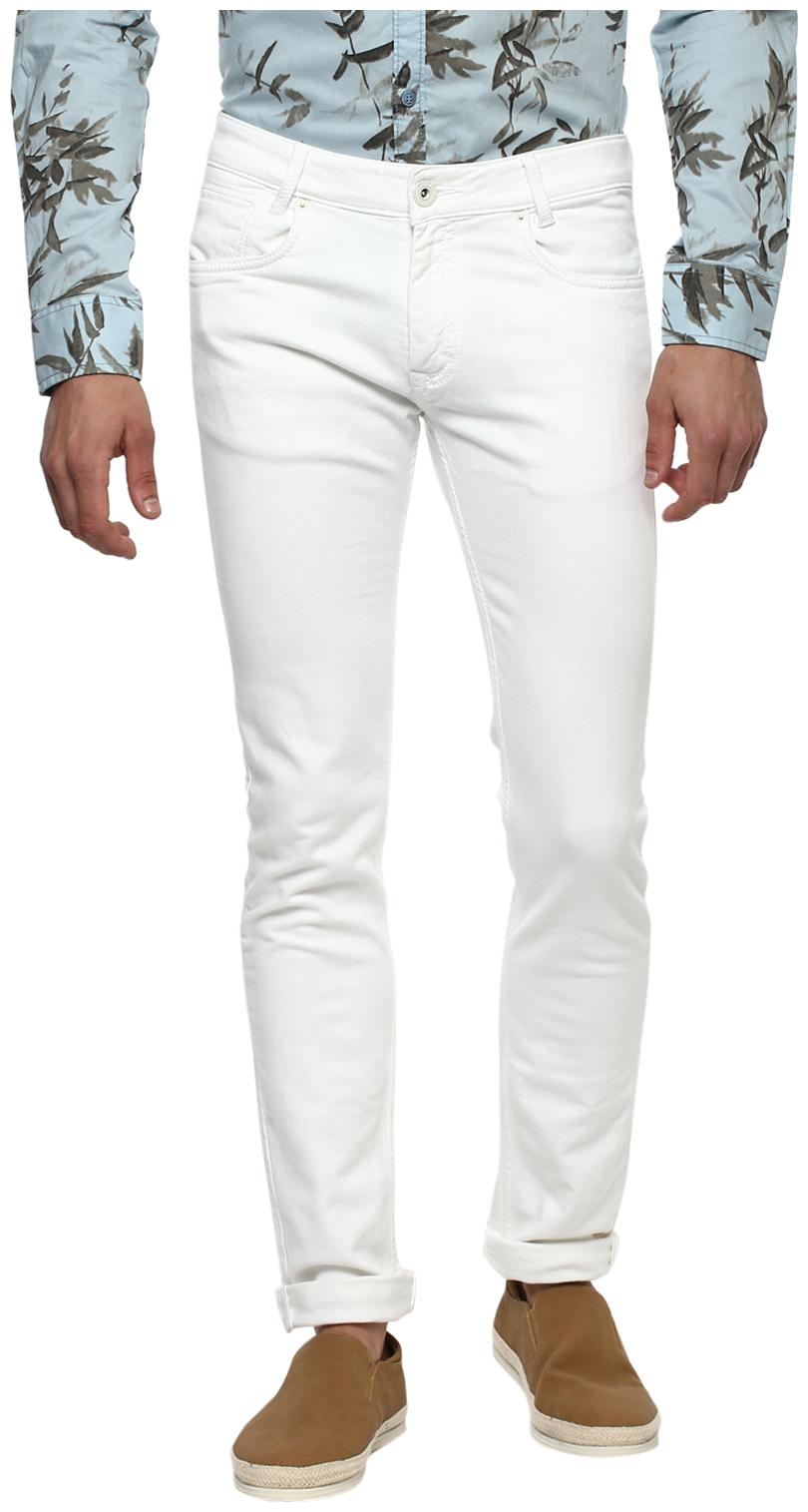 

Mufti Men White Slim Fit Jeans