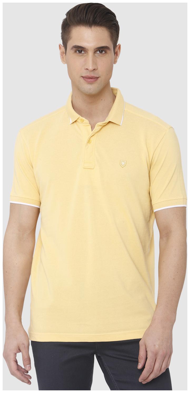 

Mufti Men Yellow Slim fit Cotton Polo collar T-Shirt - Pack Of 1