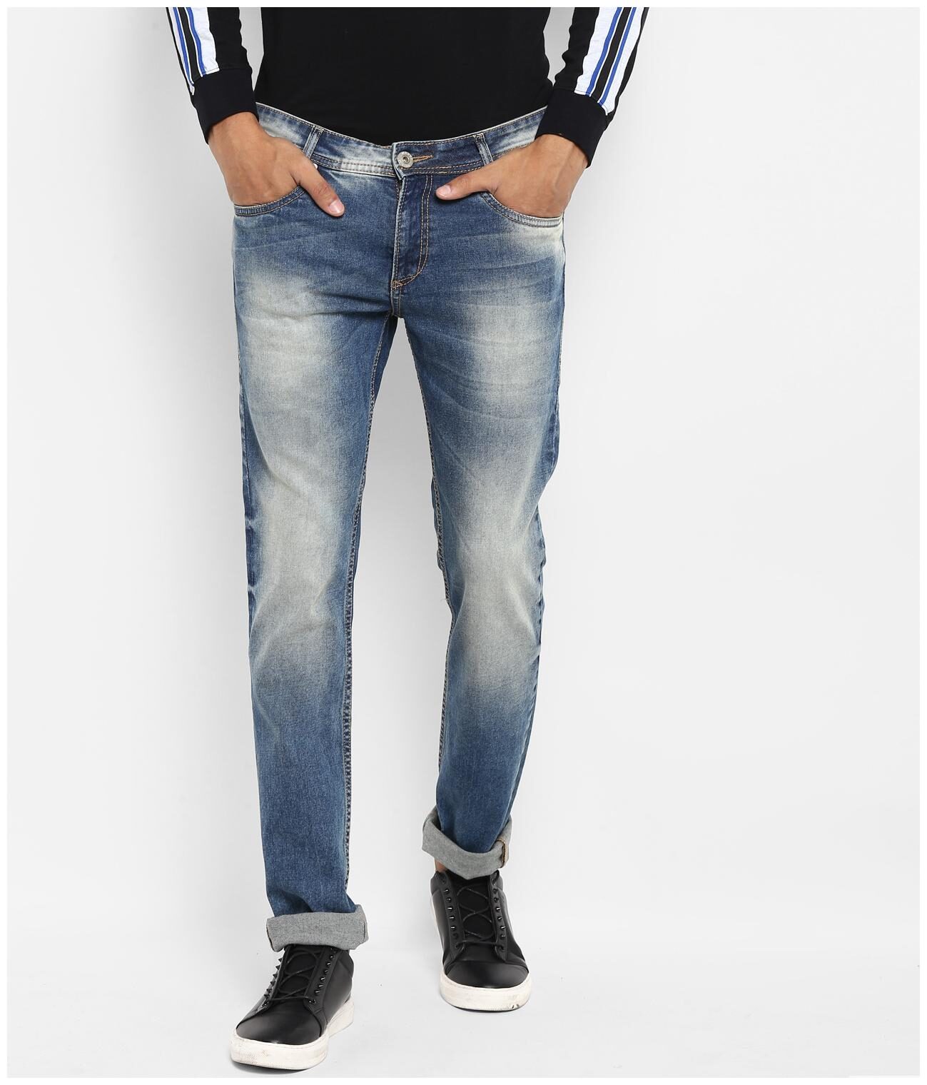 

Mufti Men Blue Slim Fit Jeans