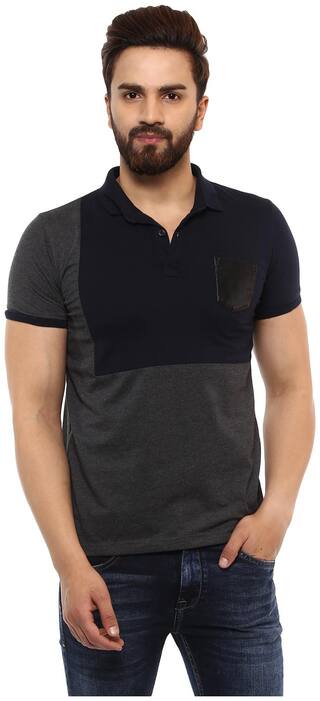 mufti Multi Solid Slim Fit TShirt