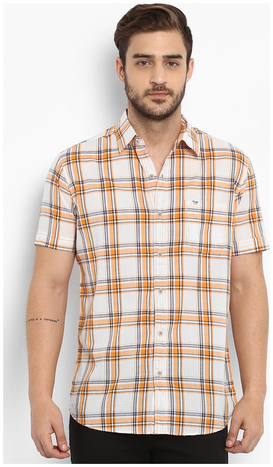 

Mufti Men Multi Checked Slim Fit Casual Shirt