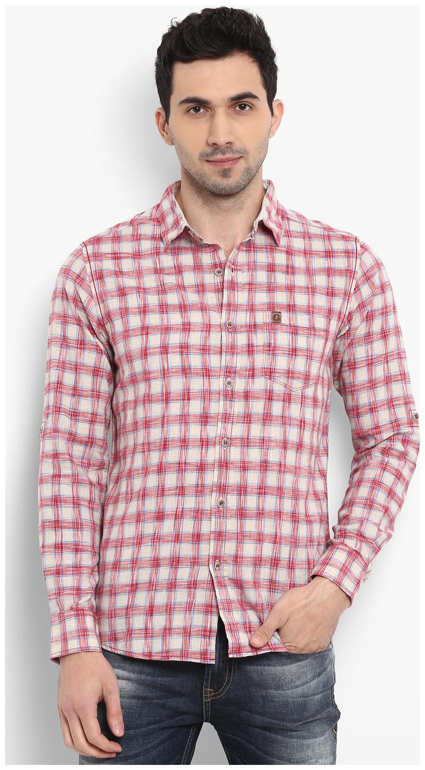 

Mufti Men Multi Checked Slim Fit Casual Shirt