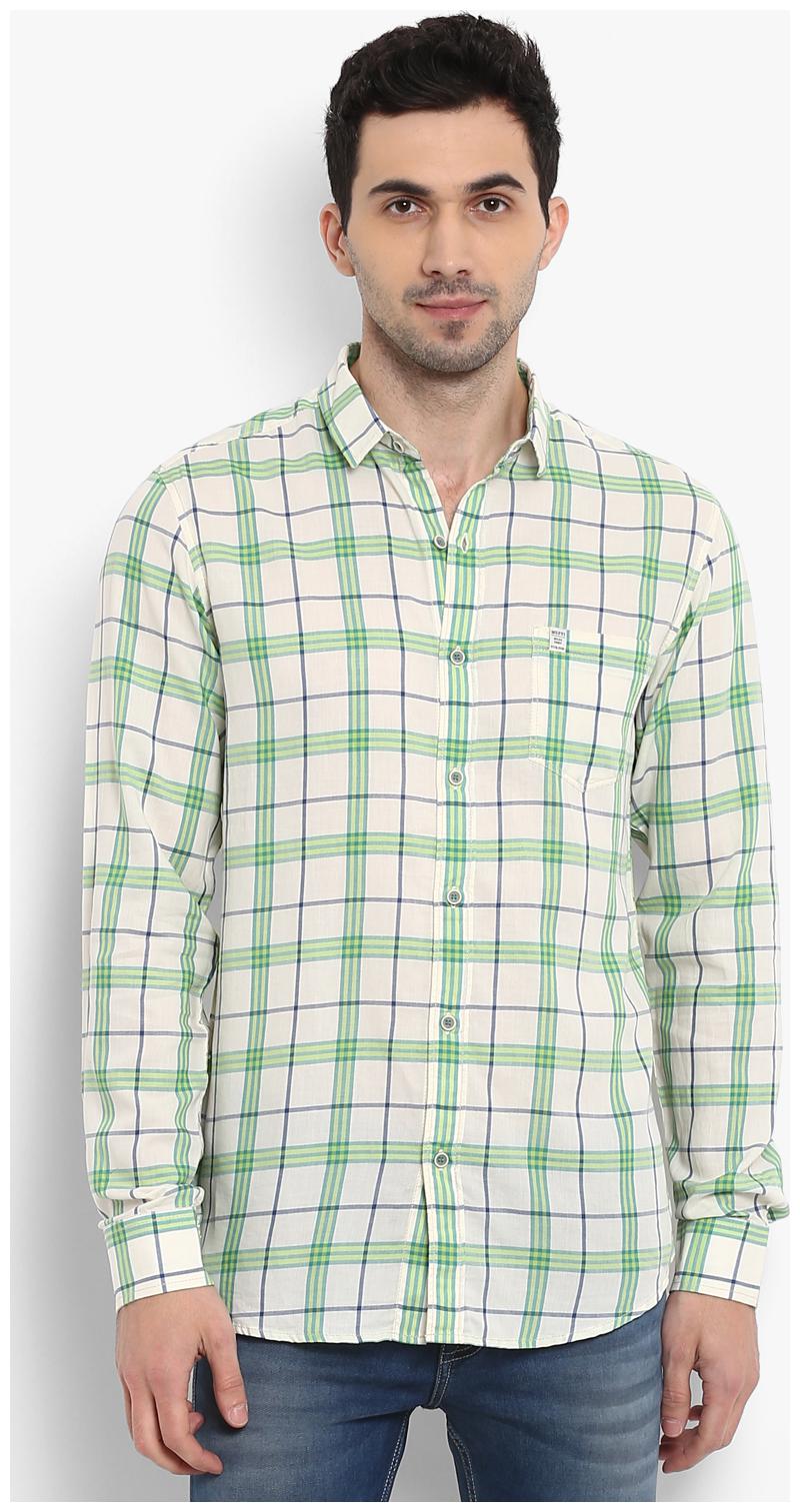 

Mufti Men Multi Checked Slim Fit Casual Shirt