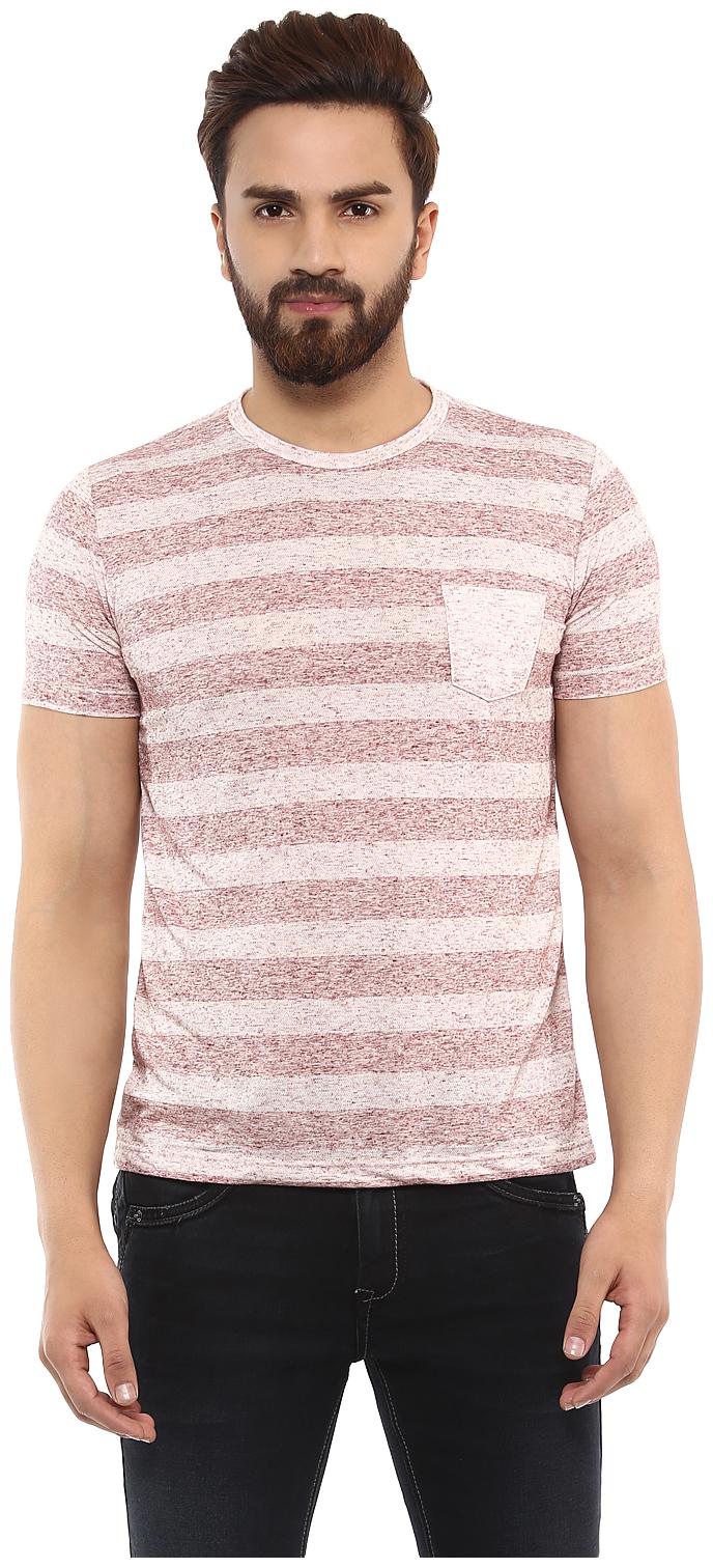 

Mufti Men Red Slim fit Cotton Round neck T-Shirt - Pack Of 1