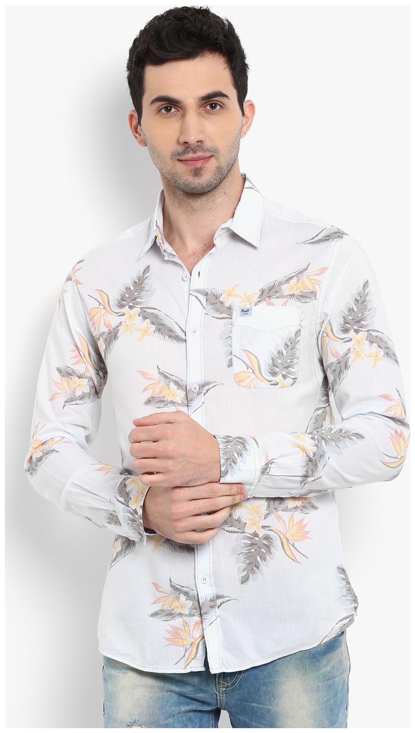 

Mufti Men Multi Printed Slim Fit Casual Shirt