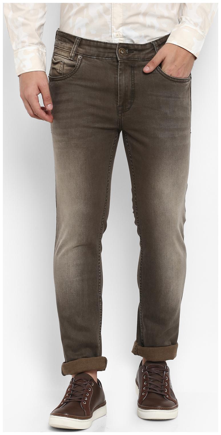 

Mufti Men Brown Skinny Fit Jeans