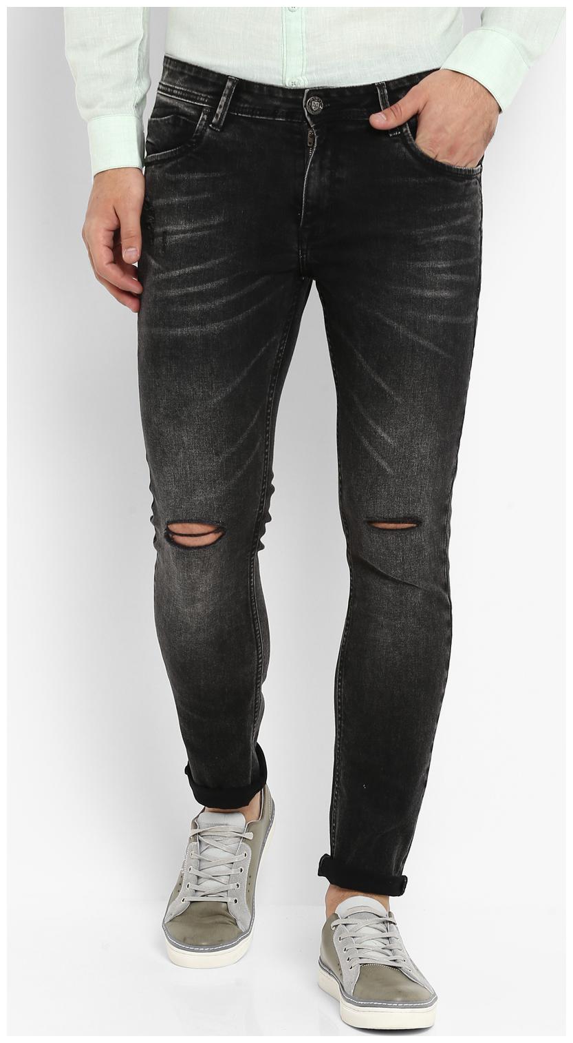 

Mufti Men Black Skinny Fit Jeans