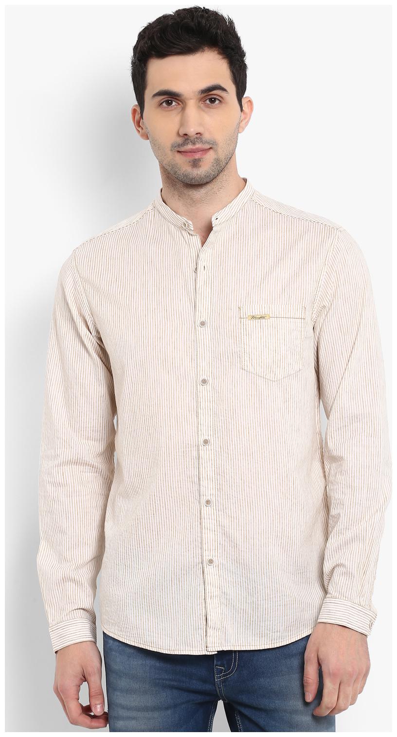 

Mufti Men Multi Pinstrips Slim Fit Casual Shirt