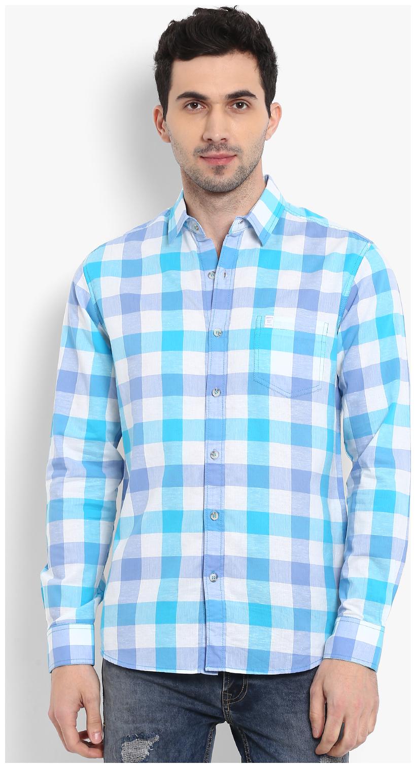 

Mufti Men Multi Checked Slim Fit Casual Shirt