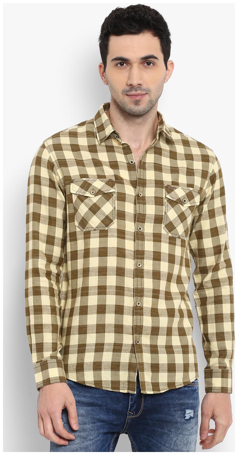 

Mufti Men Multi Checked Slim Fit Casual Shirt